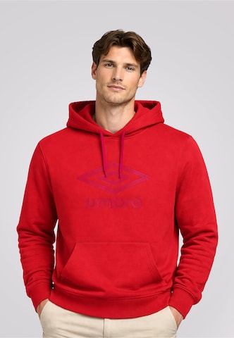 UMBRO Mikina – červená: přední strana
