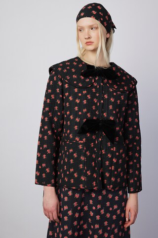 Damson Madder Blouse 'Elsie' in Black: front