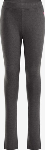 WE Fashion Skinny Leggings in Grau: predná strana