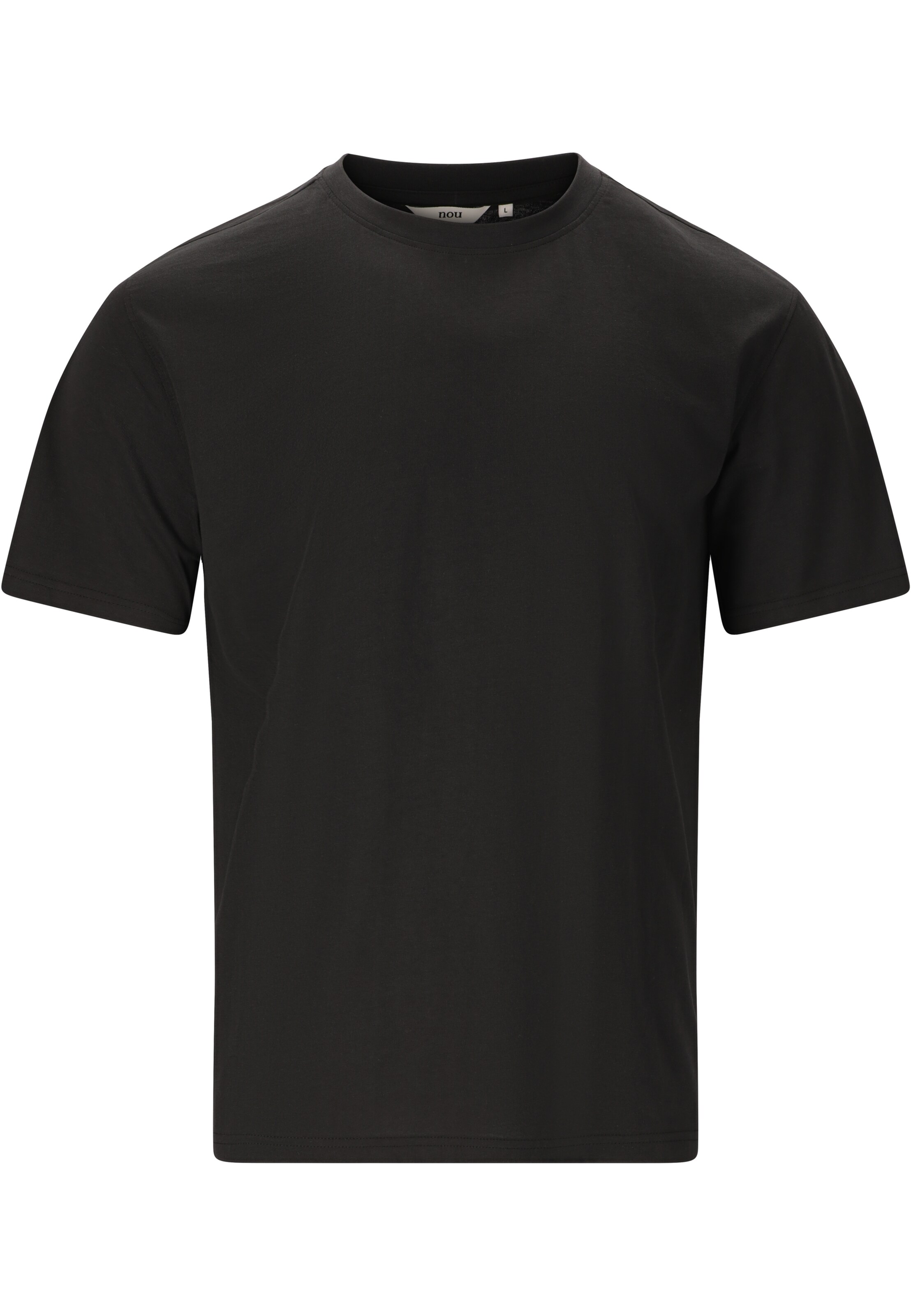 NOU Shirt 'Romine' in Zwart: voorkant