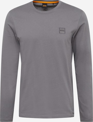 BOSS Orange Shirt 'Tacks' in Grey: front