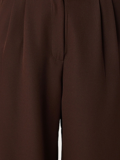 Happiness İstanbul Pleat-front trousers in 38 in Brown, Item view