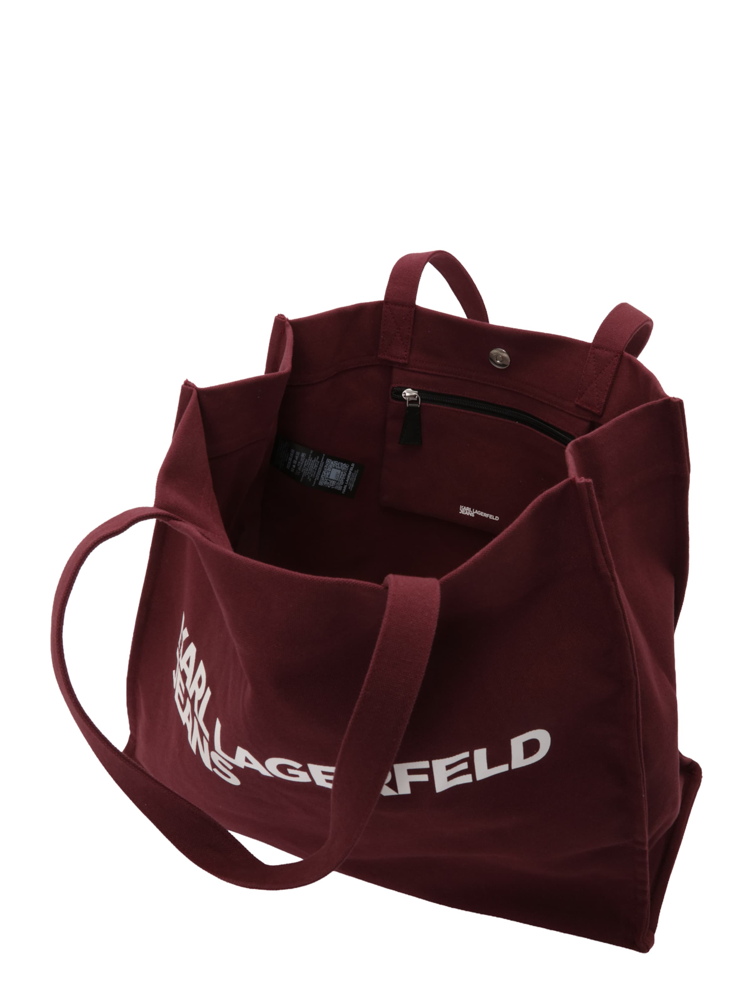 KARL LAGERFELD JEANSShopper torba - crvena boja: gornji dio