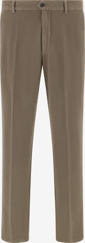 Boggi Milano Regular Hose in Braun: Vorderseite