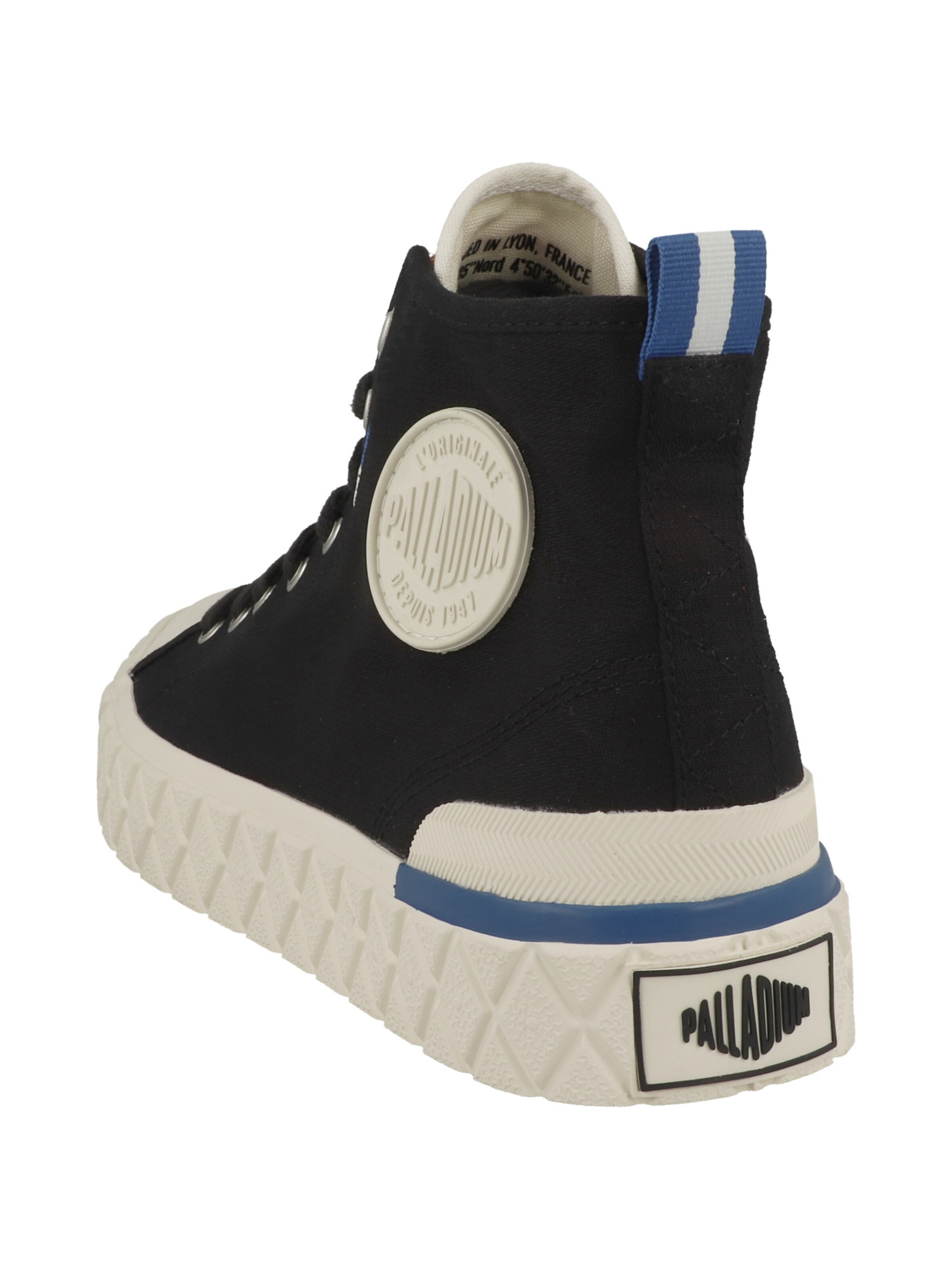 Palladium - Sapatilhas altas 'Palla Ace' em preto