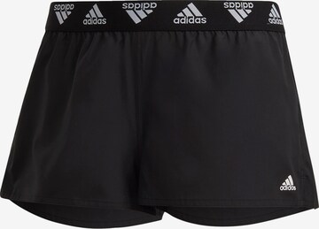 ADIDAS SPORTSWEAR Athletic Bikini Bottoms 'Branded Beach' in Black: front