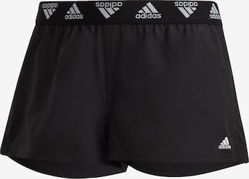 Chiloți sport 'Branded Beach' de la ADIDAS SPORTSWEAR pe negru: față