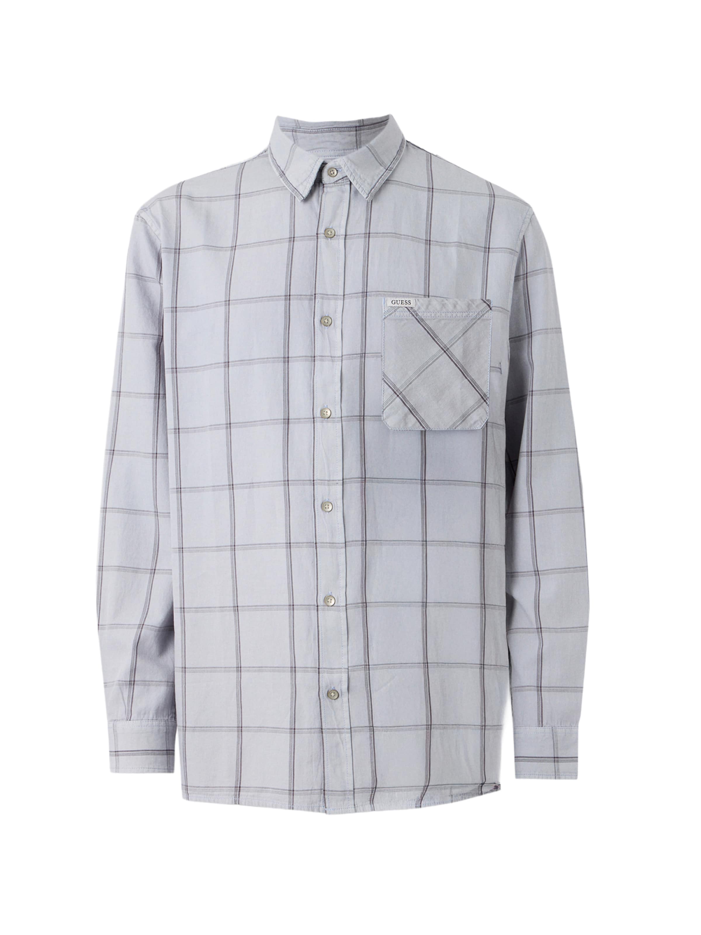 Fit confort Chemise GUESS en bleu : devant