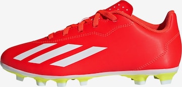 ADIDAS PERFORMANCE Αθλητικό παπούτσι 'X Crazyfast Club' σε κόκκινο: μπροστά