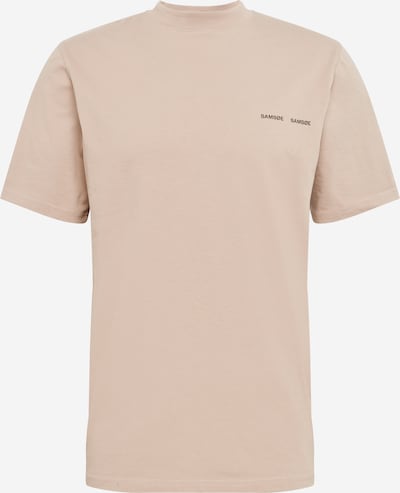 Samsoe Samsoe T-Shirt 'Norsbro' in cappuccino / schwarz, Produktansicht