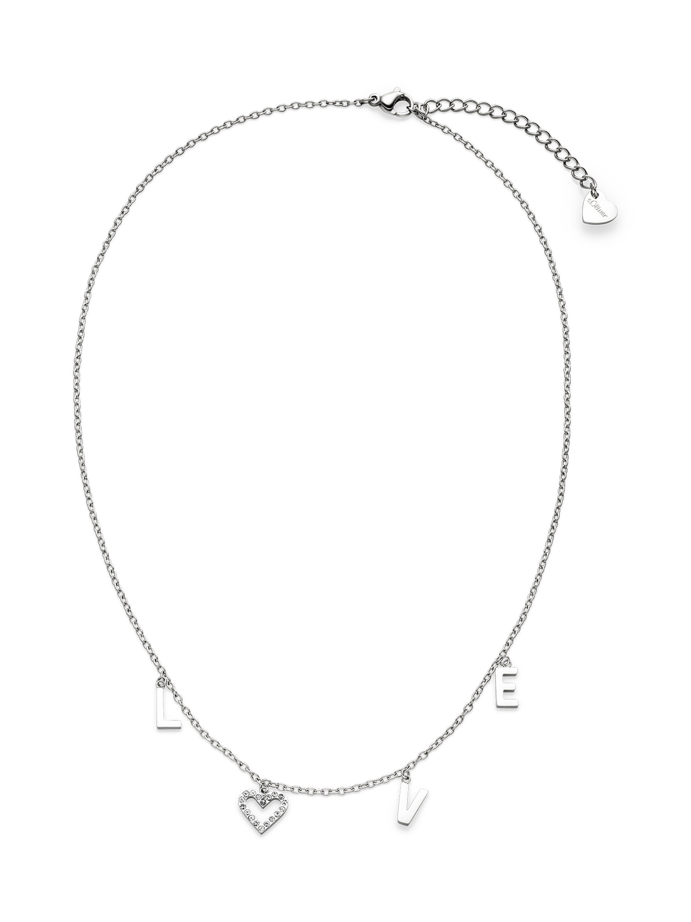 s.Oliver Kette in Silber: Vorderseite