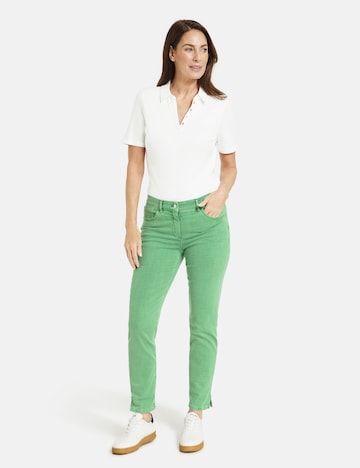 GERRY WEBER Regular Jeans in Grün