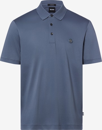 T-Shirt 'Parris' BOSS en bleu : devant