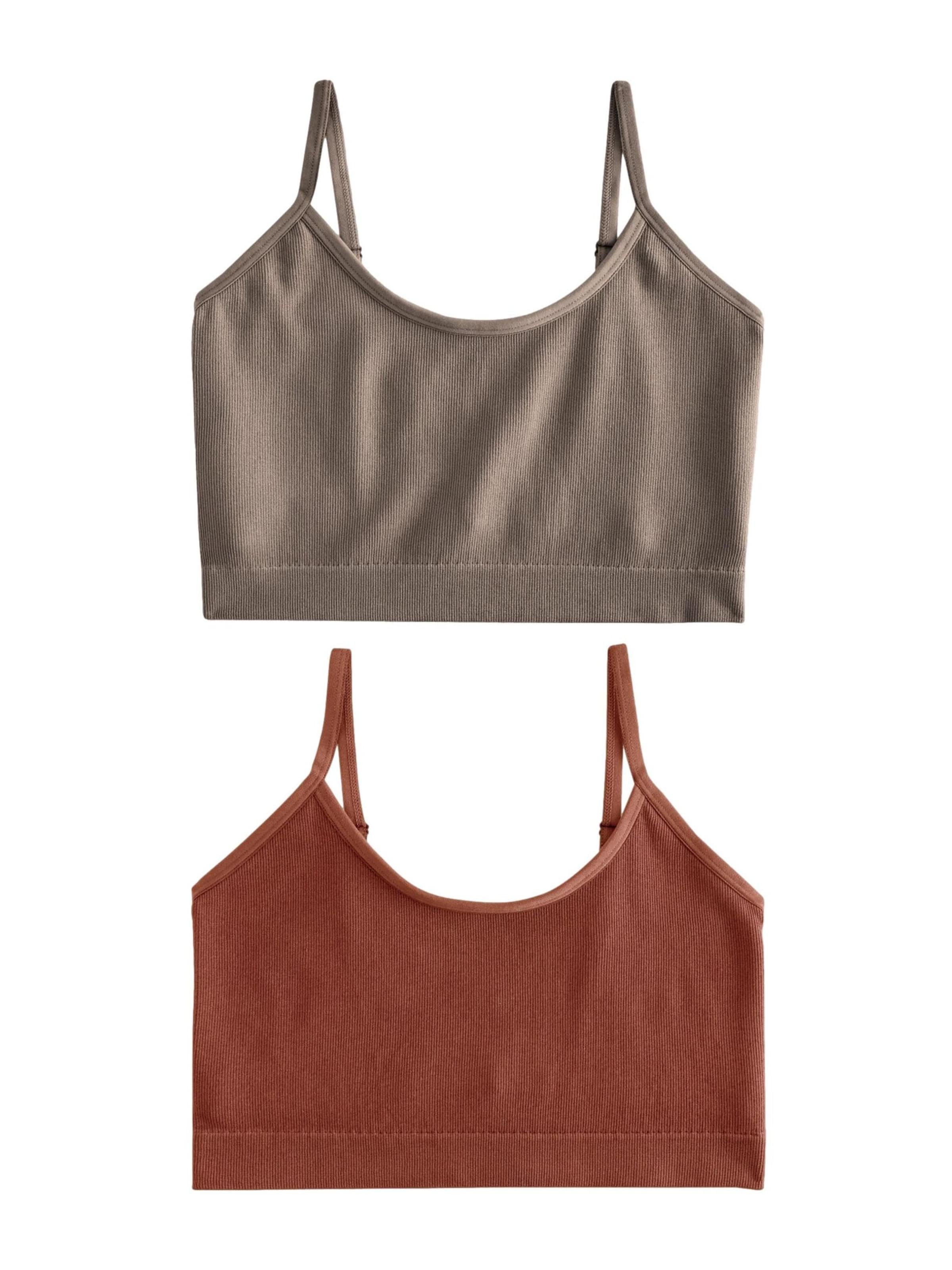 Bustier Soutien-gorge self. en beige : devant