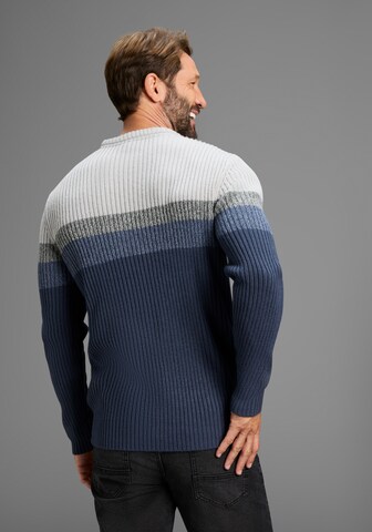 Man's World Pullover in Blau