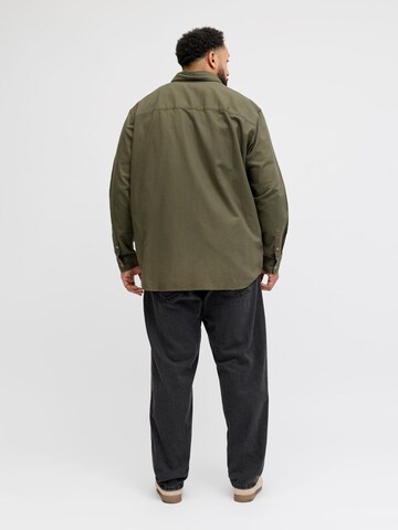 JACK & JONES Regular fit Button Up Shirt in Green