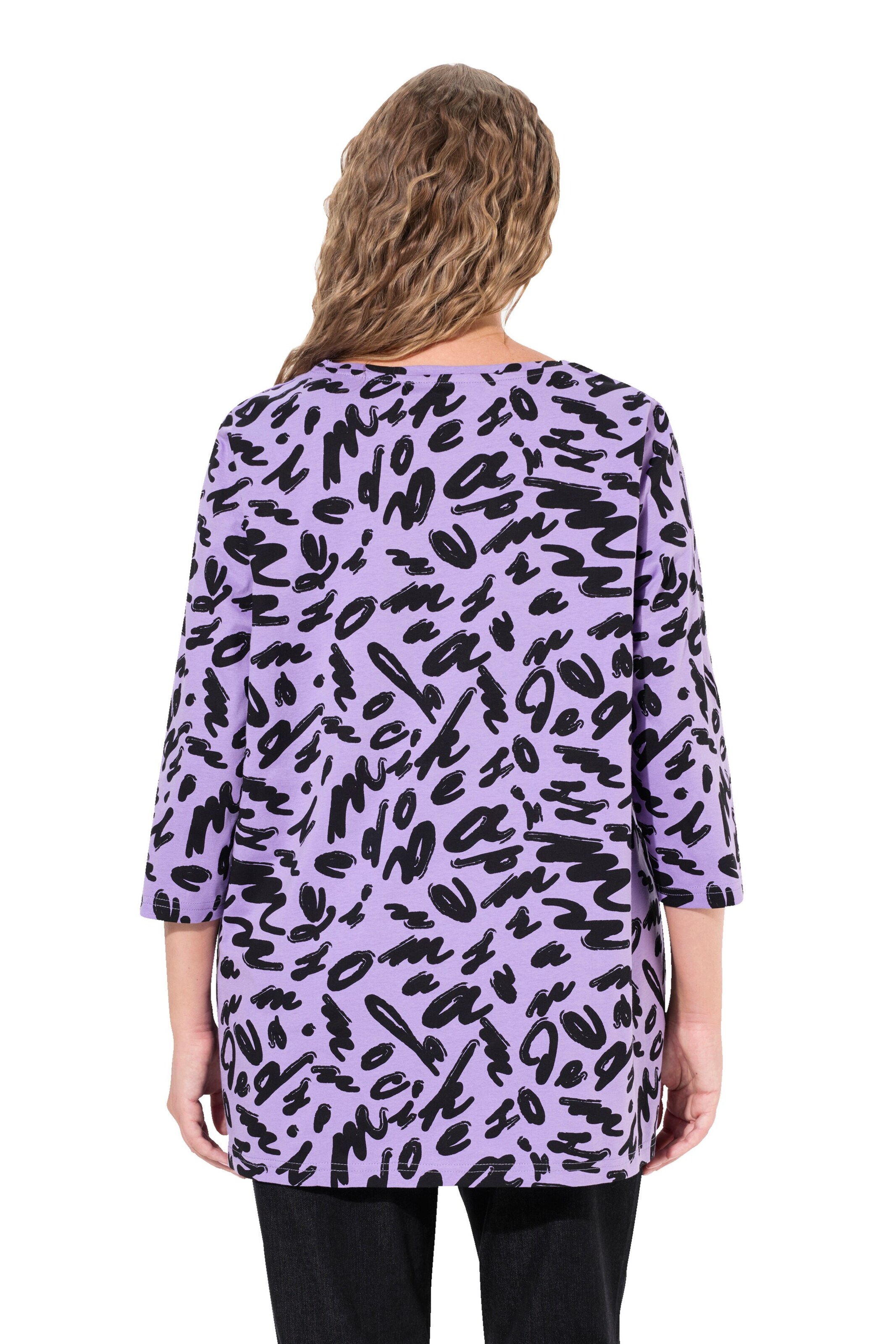 Ulla Popken Shirt in Purple