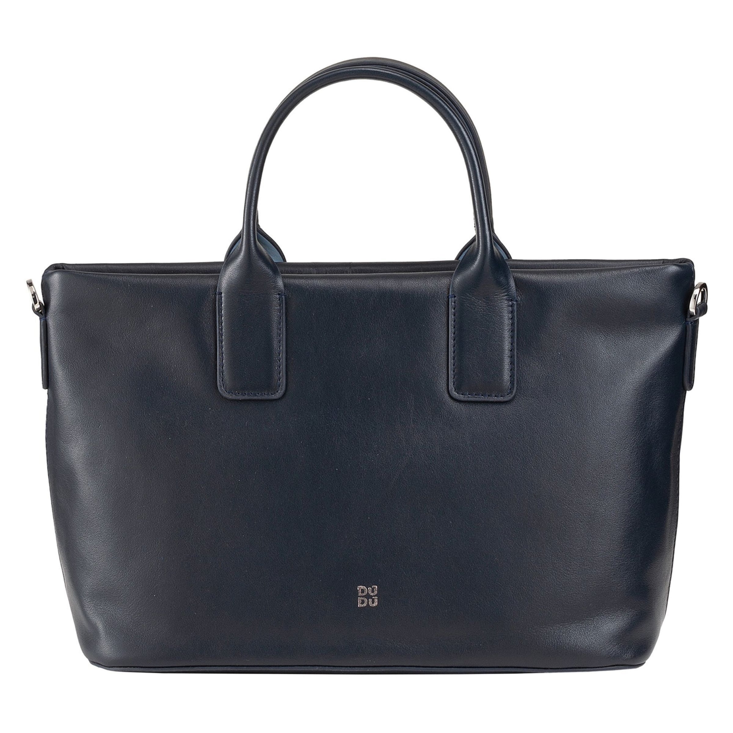 DuDu Handbag 'Jaqueline' in Blue: front