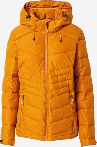 Veste outdoor KILLTEC en jaune : devant