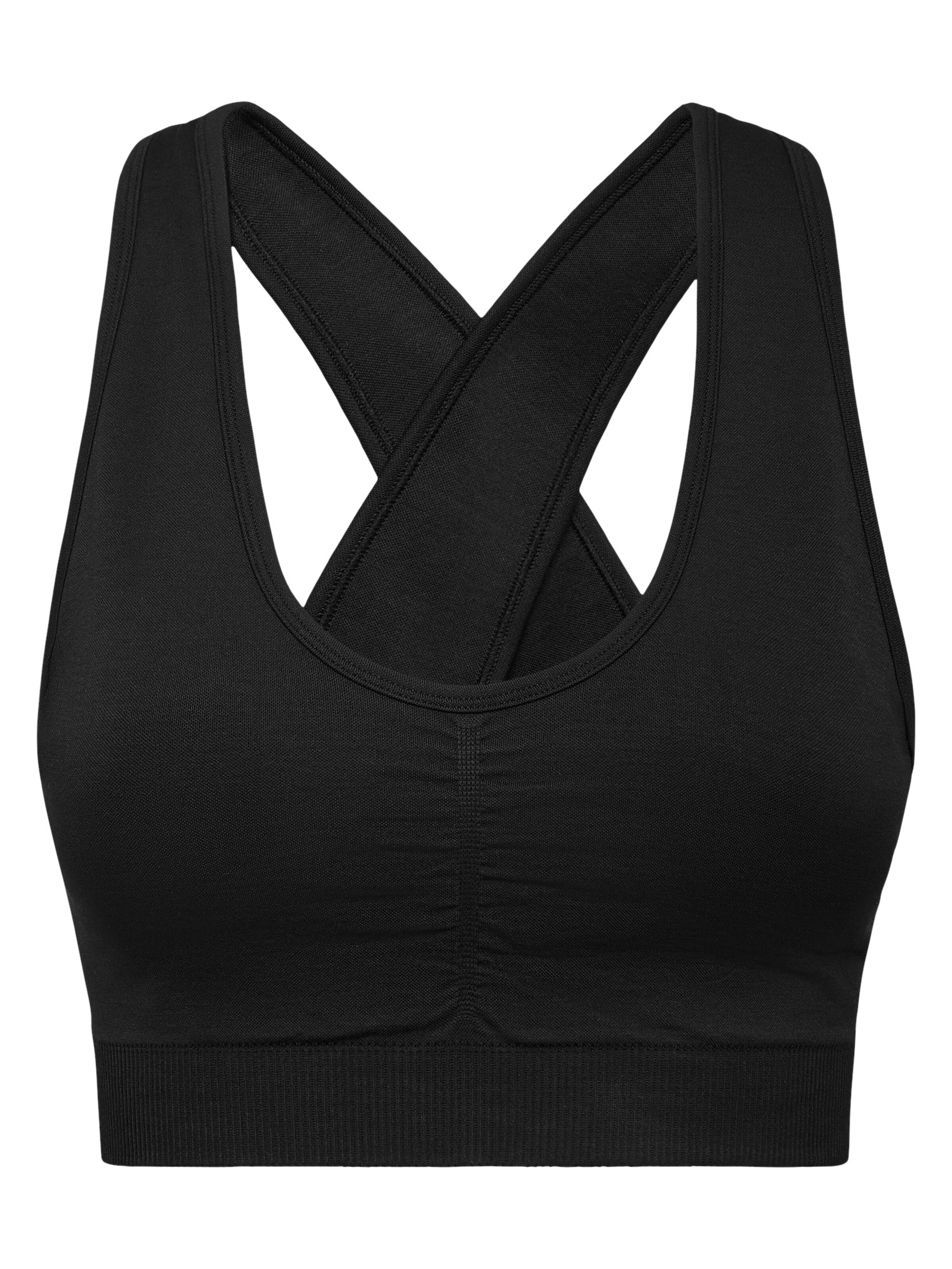 Bustino Top sportivo di Plein Sport in nero: frontale