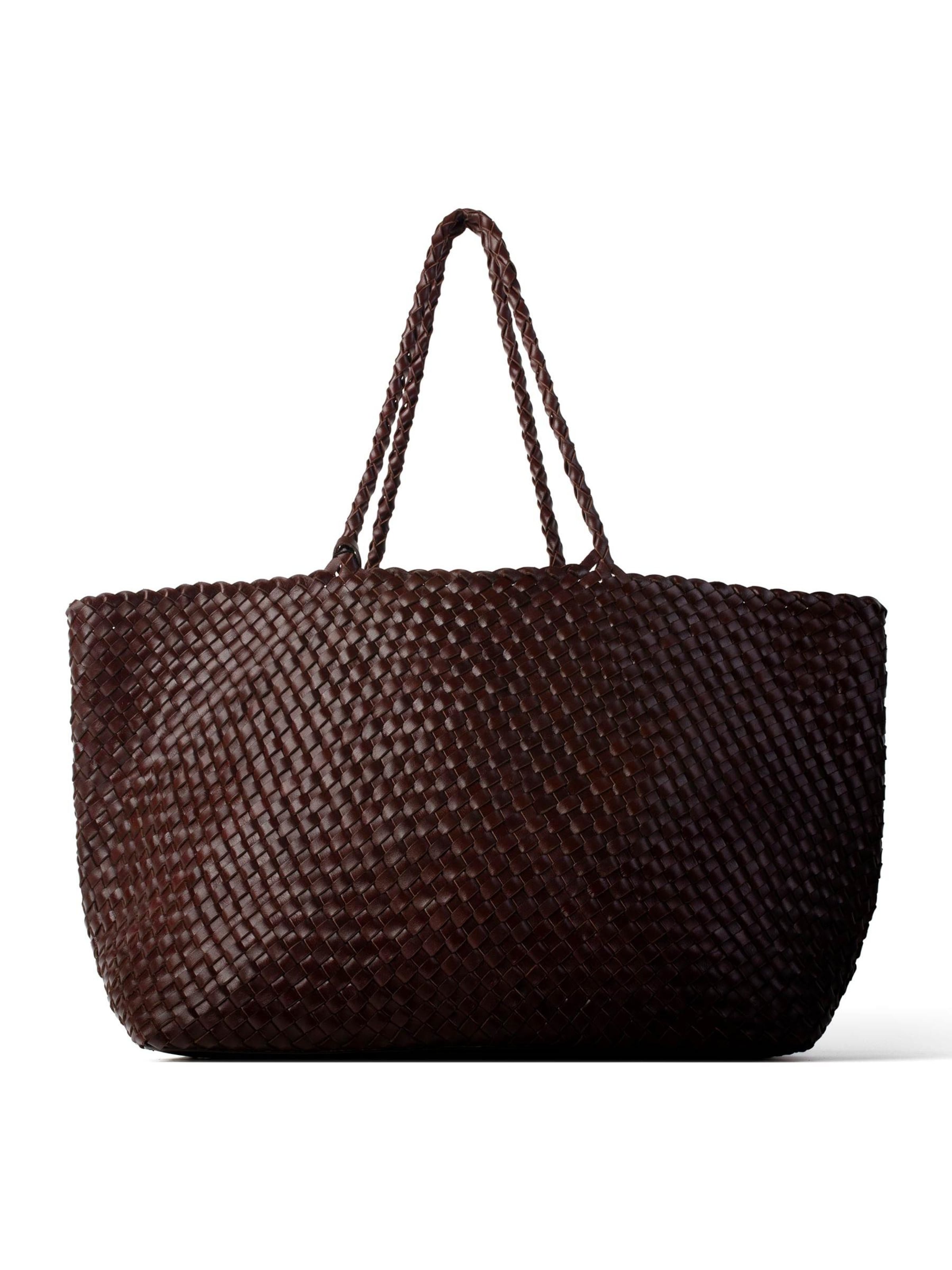 L37 HANDMADE SHOES Shopper 'SUMMER AFFAIR' i mørkebrun, Produktvisning