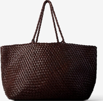 L37 HANDMADE SHOES Shopper 'SUMMER AFFAIR' i brun: forside