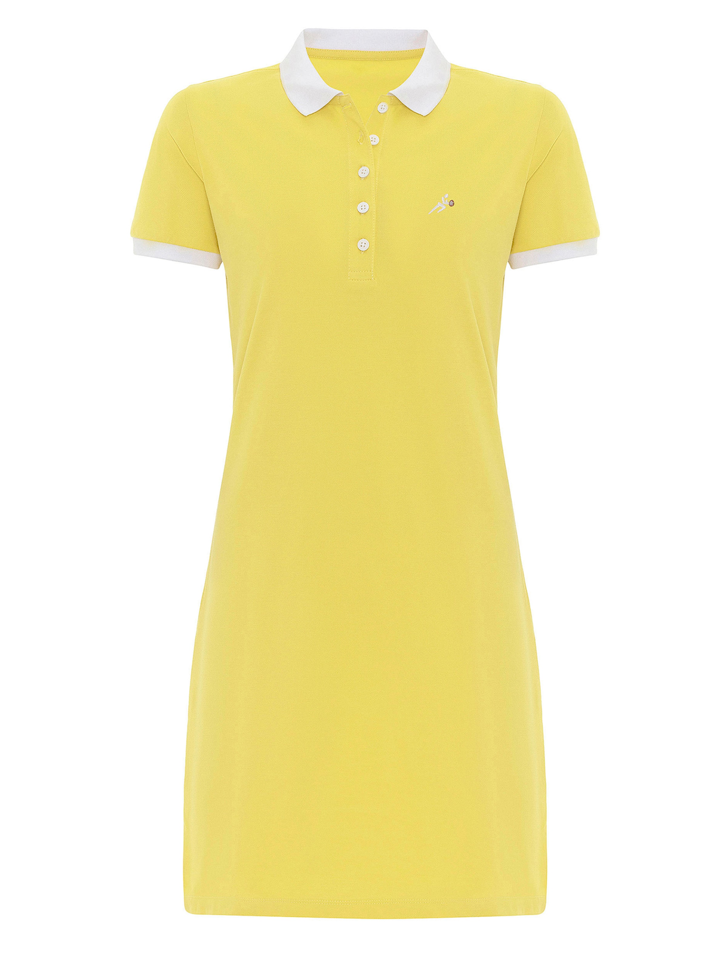 Moxx Paris Kleid in Gelb: Vorderseite