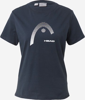 HEAD Λειτουργικό μπλουζάκι 'CLUB LARA' σε μπλε: μπροστά
