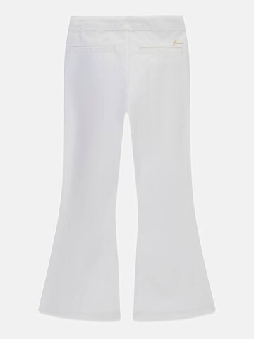 GUESS Flared Pants in White