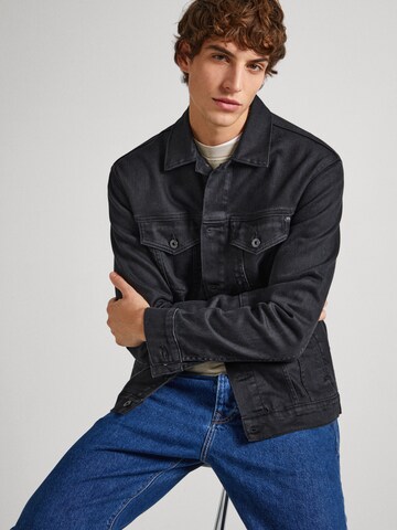 Pepe Jeans Between-Seasons Coat 'Pinners Coated' in Blue