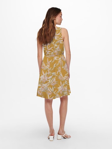 ONLY Letní šaty 'NOVA SARA' – žlutá