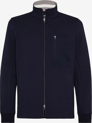 Boggi Milano Sweatjacke in Blau: predná strana