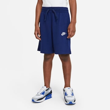 Regular Pantalon Nike Sportswear en bleu : devant
