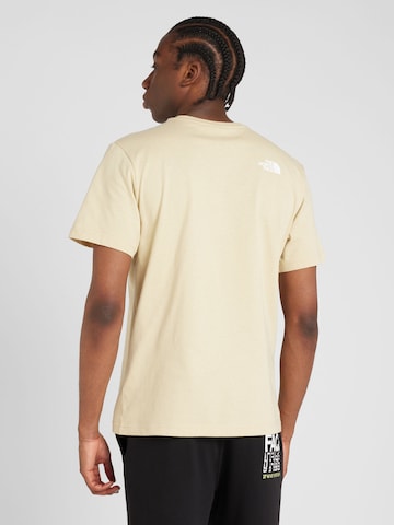 THE NORTH FACE - Camisa 'WOODCUT DOME' em bege