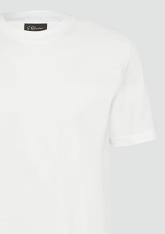 s.Oliver BLACK LABEL Shirt in White