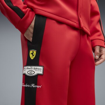 PUMA Regular Sportbroek 'Ferrari T7' in Rood