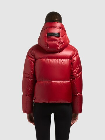 khujo Zimní bunda 'Luna' – červená