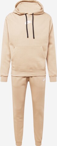 Nike Sportswear Sweat suit in Green: front