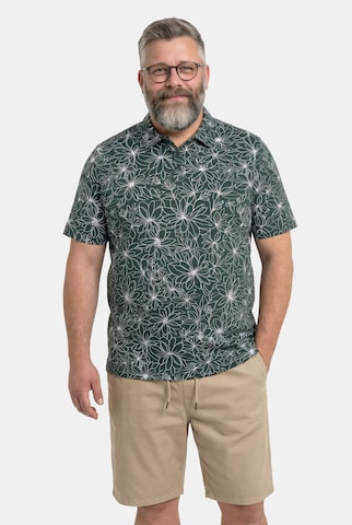 Men Plus Shirt in Grün