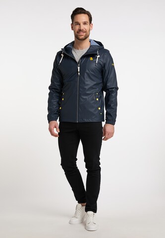 Schmuddelwedda Between-Season Jacket in Blue