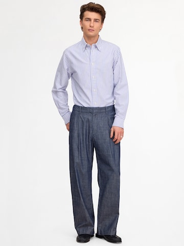 NN07 Regular fit Button Up Shirt 'Colby' in Blue