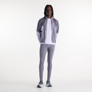 new balance Slimfit Sportbroek 'Reflective RC Heat Tight 28"' in Grijs