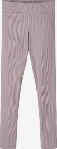 NAME IT Skinny Leggings 'Tila' in Lila: voorkant