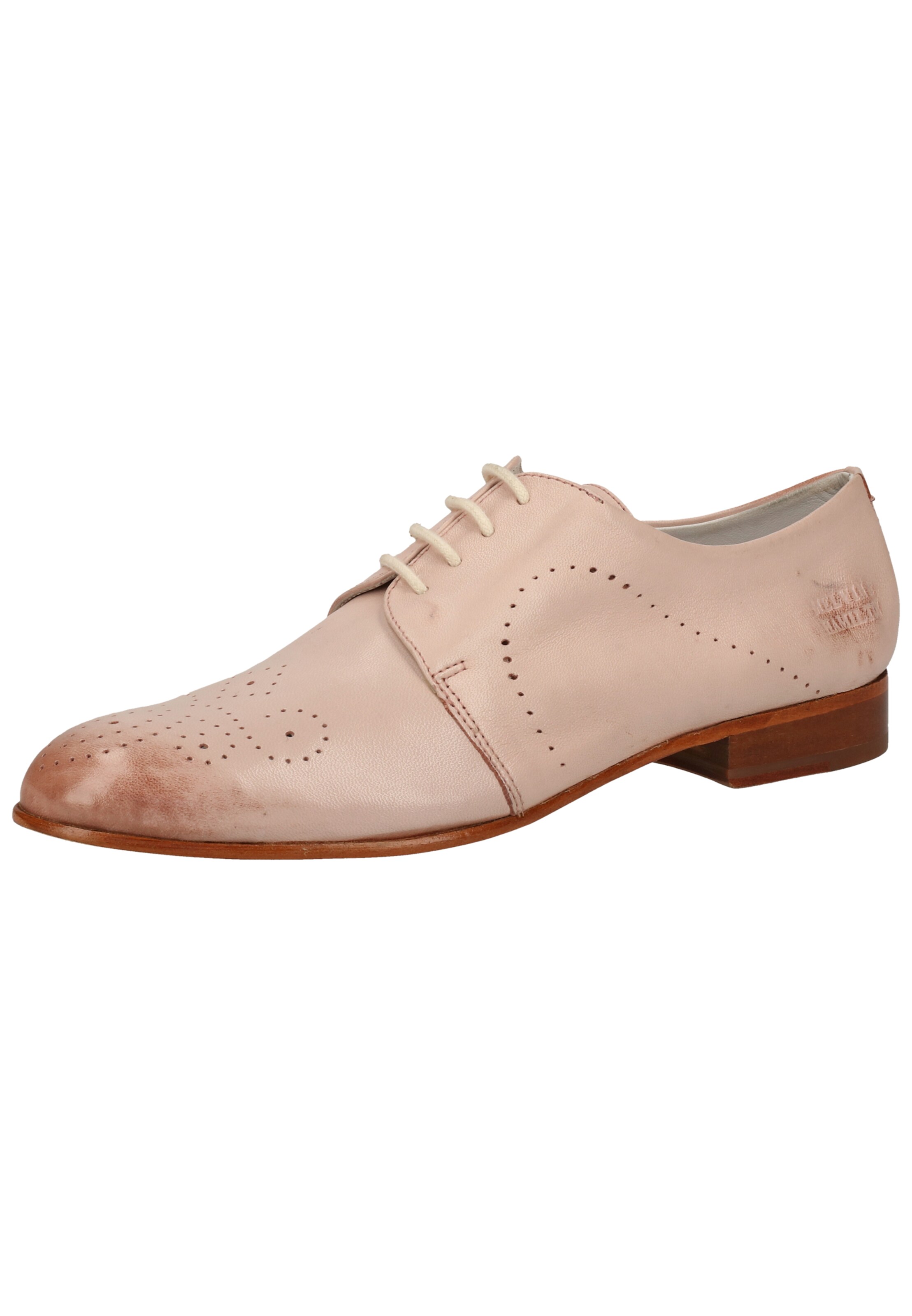 MELVIN & HAMILTON Veterschoen in Roze: voorkant