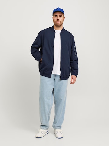 Veste mi-saison 'Rush' Jack & Jones Plus en bleu