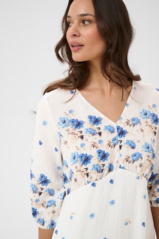 Robe 'Rosine' Kaffe en blanc