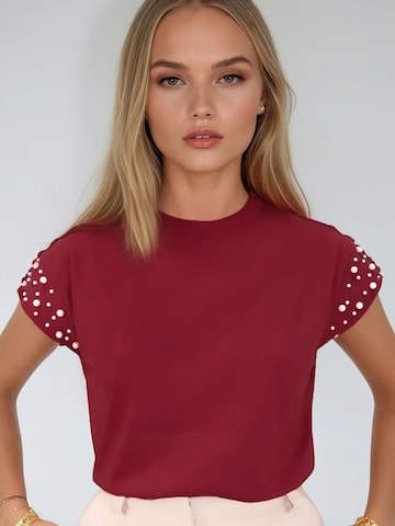 Tricou de la Trend Alaçatı Stili pe roșu