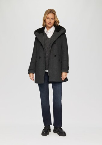 s.Oliver Between-seasons coat in Grey