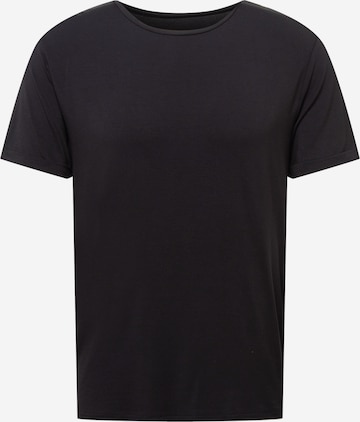 CURARE Yogawear Performance Shirt 'Flow' in Black: front