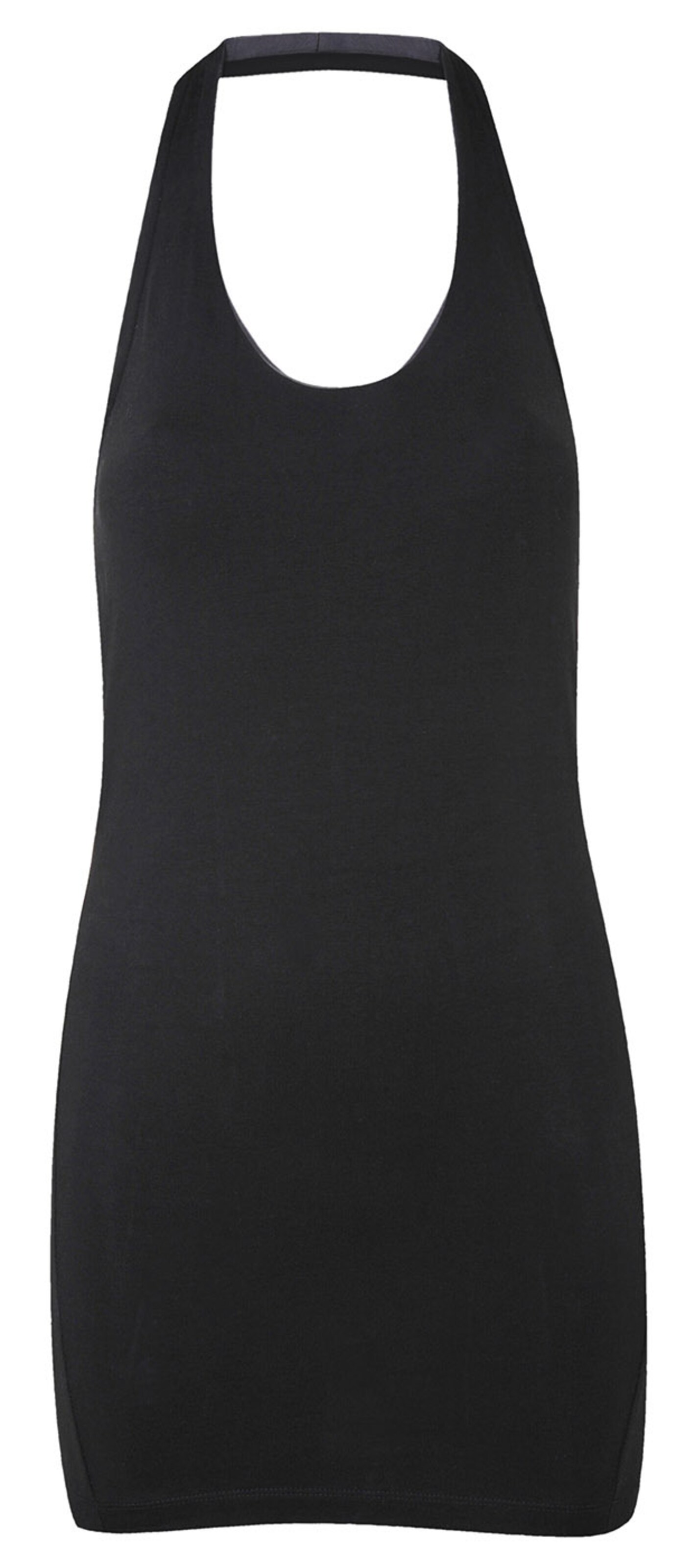 YOGISTAR.COM Sports top in Black: front